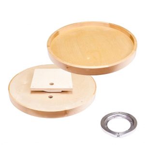 single shelf round lazy susan